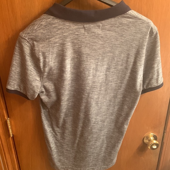 Original Penguin Mens Large Slim Fit Polo - Gray - Picture 4 of 4